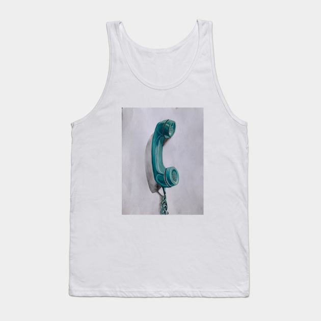 Telephone 4 Tank Top by The artist of light in the darkness 